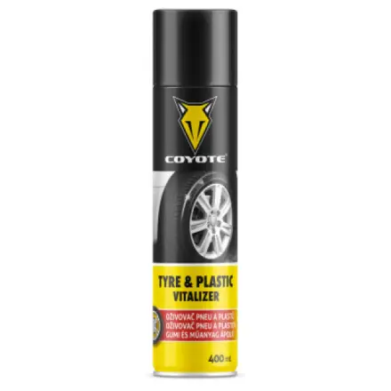 Coyote Oživovač plastů a pneu 400 ml