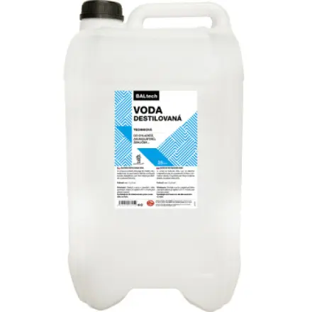 BALTECH destilovaná voda kanystr 25 l