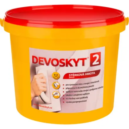 Devoskyt hrubost 2, stěrková hmota do interiéru, 5 kg