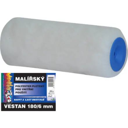 Barvy A Laky Hostivař BARVY A LAKY HOSTIVAŘ Vestan váleček na malování pro držák 6 mm, 180 mm