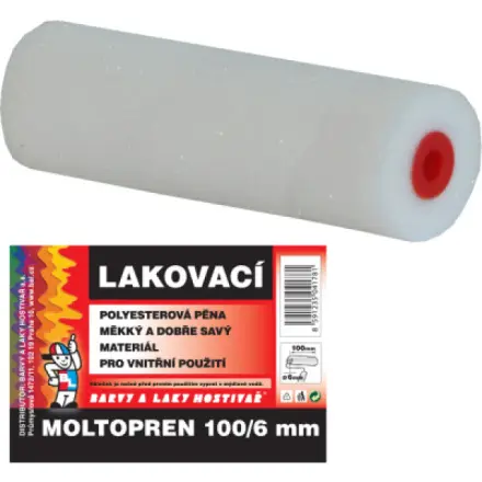 Barvy A Laky Hostivař BARVY A LAKY HOSTIVAŘ Moltopren váleček na malování pro držák 6 mm, 100 mm