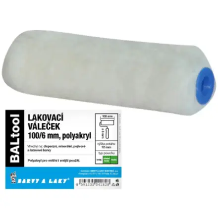 Barvy A Laky Hostivař BARVY A LAKY HOSTIVAŘ mikroplyš váleček na malování pro držák 6 mm, 100 mm