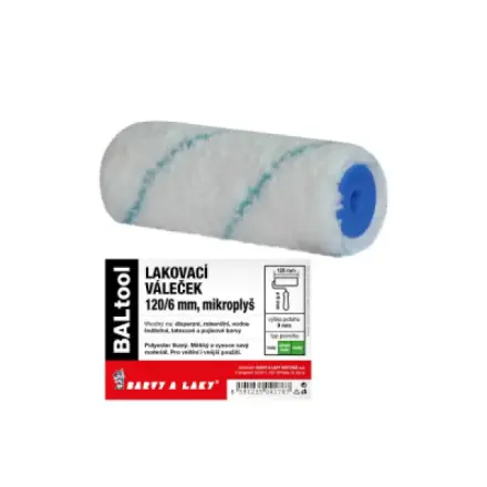 Barvy A Laky Hostivař BARVY A LAKY HOSTIVAŘ mikroplyš váleček na malování pro držák 6 mm, 120 mm