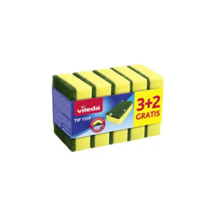 Vileda Style Tip Top, houbičky na nádobí, balení 3 + 2 ks ZDARMA