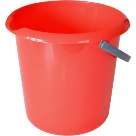 Spokar kbelík plastový s výlevkou, objem 10 l, různé barvy, 1 kus