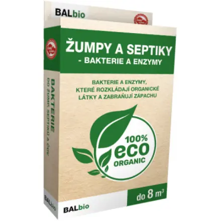 BALbio Bakterie do septiků, žump a čističek 100 g