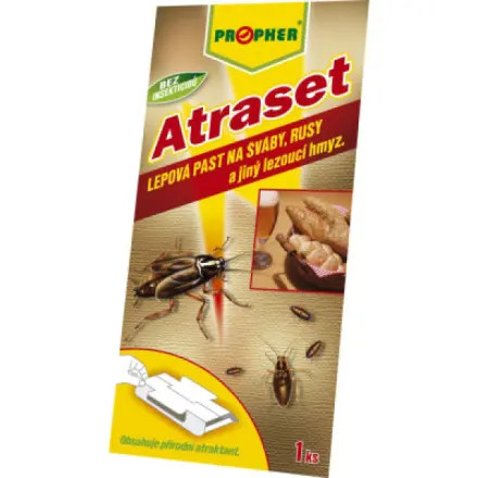 Propher Atraset Lepová past na šváby, rusy a lezoucí hmyz, 1 ks