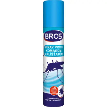 Bros Sprej na oděvy proti klíšťatům 90 ml
