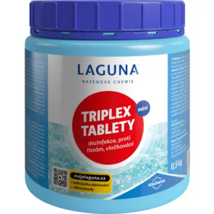 Laguna Triplex Mini tablety 3v1, dezinfekce vločkování a proti řasám, 500 g