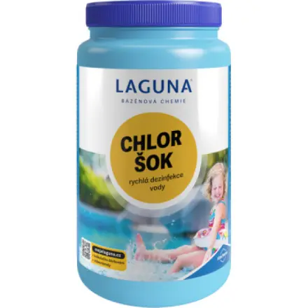 Laguna Chlor Šok dezinfekze do bazénu, 1 kg