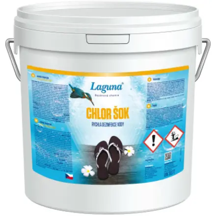 Laguna Chlor Šok dezinfekze do bazénu, 2,5 kg