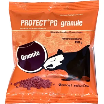 Protect PG granule k hubení hlodavců sáček 150 g
