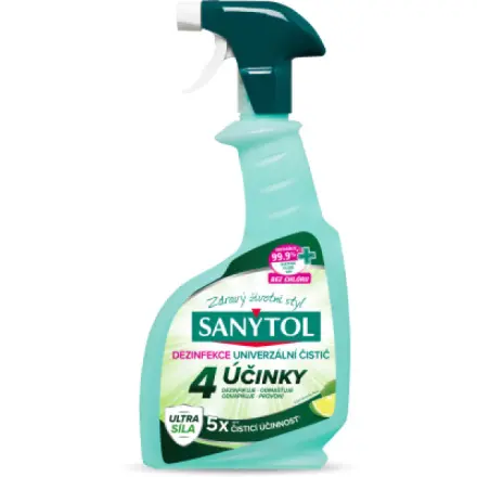 SANYTOL Univerzální sprej 4 účinky 500 ml