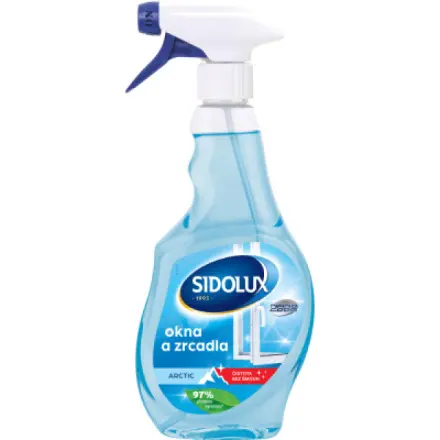 Sidolux Okna a zrcadla prostředek na mytí arctic 500 ml