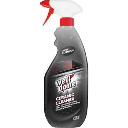 Well Done čistič sklokeramických desek rozprašovač 750 ml