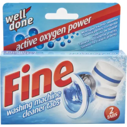 Well Done Fine tableta na čištění pračky 2ks