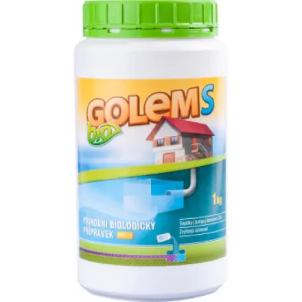 Druchema BIO GOLEM S biologický čistič septiků a jímek 1kg