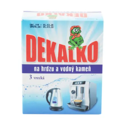 Důbrava Dekalko na rez a vodní kámen 3 sáčků 150 g