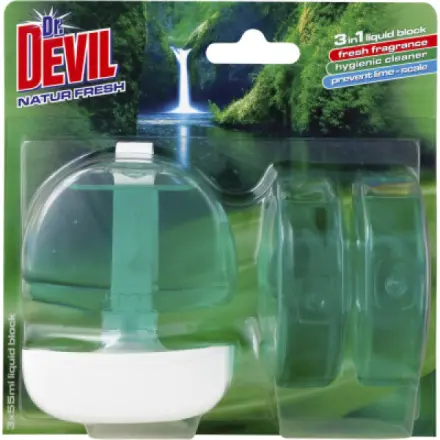 Dr Devil wc závěs natural fresh 3X55ML