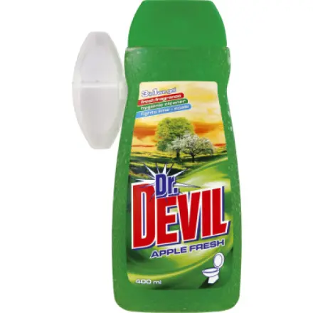 Dr. Devil WC gel Apple 3v1 400 ml
