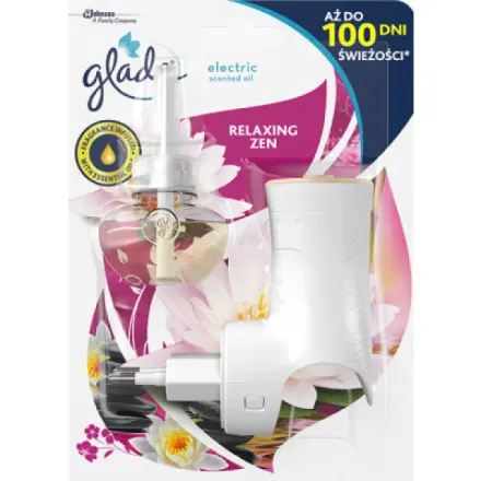 Glade Electric Scented Oil Relaxing Zen elektrický tekutý osvěžovač vzduchu 20 ml