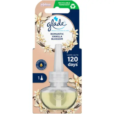 Glade Náplň do elektrického osvěžovače vzduchu Romantic Vanilla Blossom 20 ml
