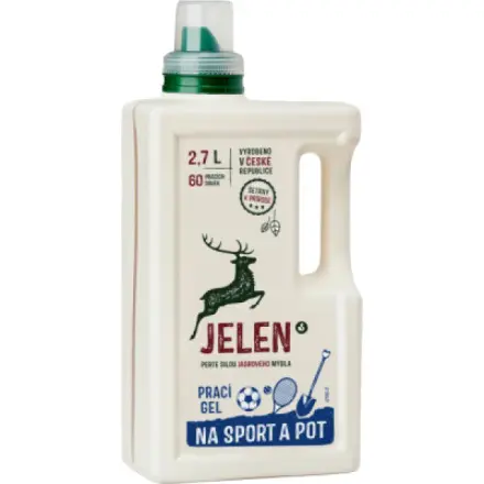 Jsem prací gel Jelen prací gel Sport a pot, 60 dávek, 2,7 l