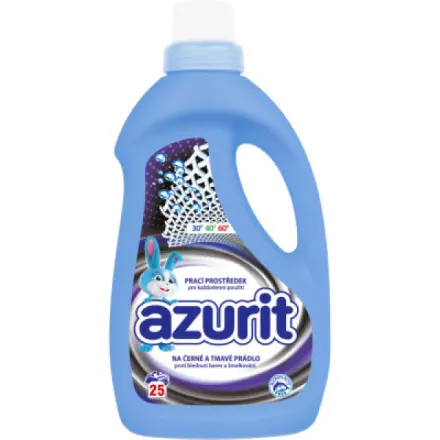 Tomil Azurit prací gel na černé a tmavé prádlo 25 praní, 1 l