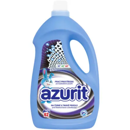 Tomil Azurit prací gel na černé a tmavé prádlo 62 praní, 2048 ml
