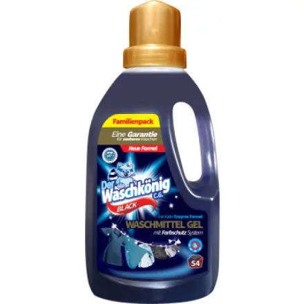 Waschkönig prací gel na černé prádlo Black, 54 praní, 1,625 l
