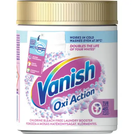 Vanish Prášek na bělení a odstranění skvrn Oxi Action 470 g