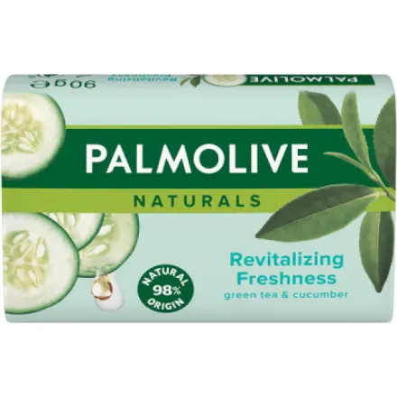 Palmolive tuhé mýdlo Naturals Green tea&Cucumber 90g