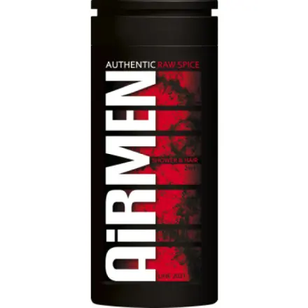 Authentic Toya Aroma Authentic Airmen Raw Spice sprchový gel & šampon, 400 ml