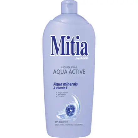 Mitia Aqua Active tekuté mýdlo náhradní náplň 1 l