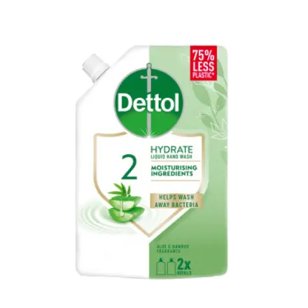 Reckitt Benckiser Dettol Jemná aloe vera tekuté mýdlo náhradní náplň, 500 ml