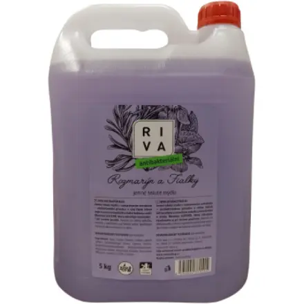 RIVA T.M. 5kg tekuté mýdlo antibakteriální 5kg 31517