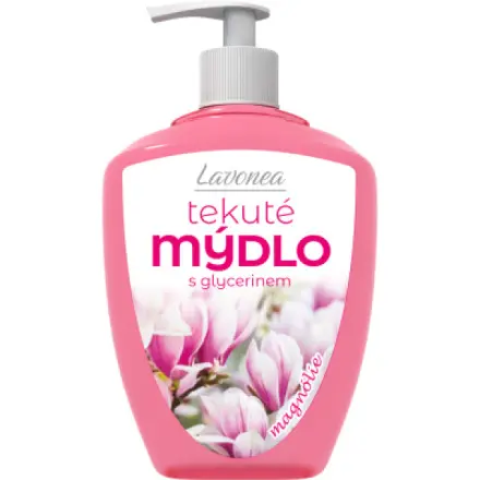 Mýdlo tekuté Lavonea růžové magnolie 500ml