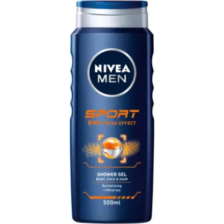 NIVEA Men Sprchový gel pro muže 3v1 Sport 500 ml