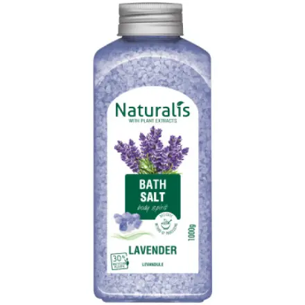 Naturalis bath salt levandule 1kg