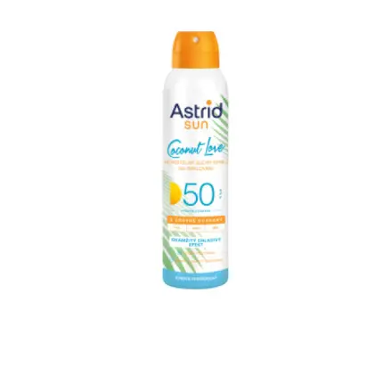 Astrid SUN neviditelný suchý opal.sprejSPF50 150ml