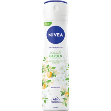 Beiersdorf Nivea Miracle Garden Jasmine & Bergamot antiperspirant, 150 ml deospray