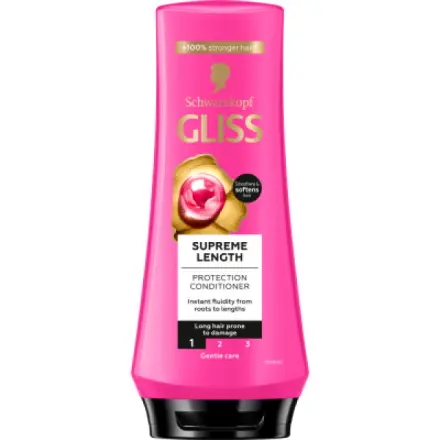 Schwarzkopf Gliss regenerační kondicionér Supreme Length pro dlouhé vlasy 200 ml