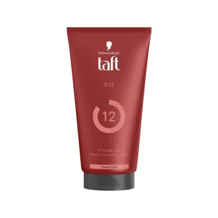 Taft Look V12 Power Speed Turbo fixační gel na vlasy 150 ml