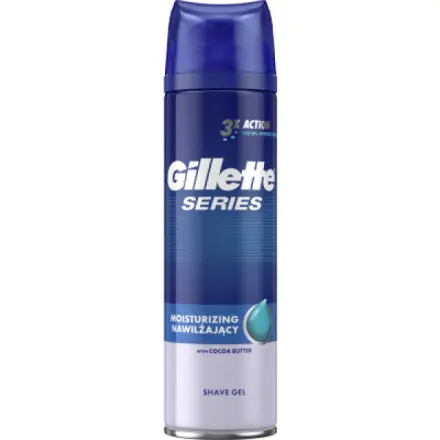 GILLETTE Series Moisturizing Gel na holení 200 ml
