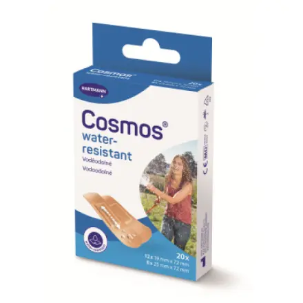 HARTMANN Cosmos Voděodolná náplast 2 velikosti 20 ks