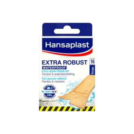 Hansaplast Extra Robust voděodolná náplast 16ks