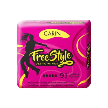 Bel Carin Free Style ultra wings dámské vložky 9 ks