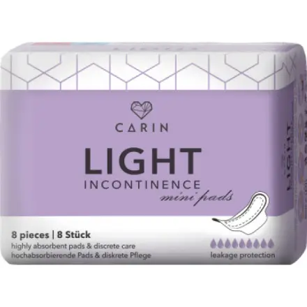CARIN LIGHT inkontinence 8ks