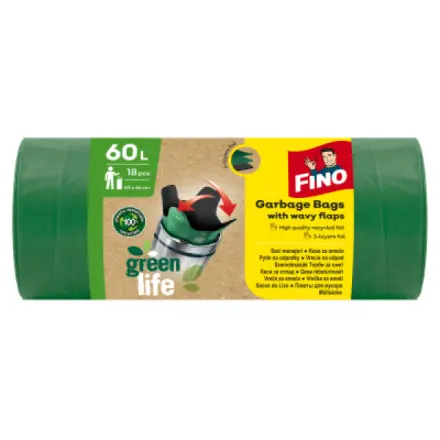 Pytle na odpad Fino green life 60l 18 ks