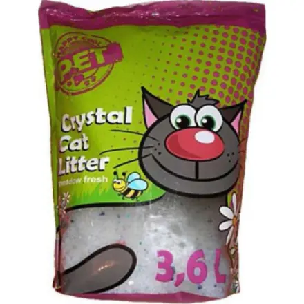 Silica Happy Cool Pet Meadow Fresh silikonové stelivo s vůní, 3,6 l
